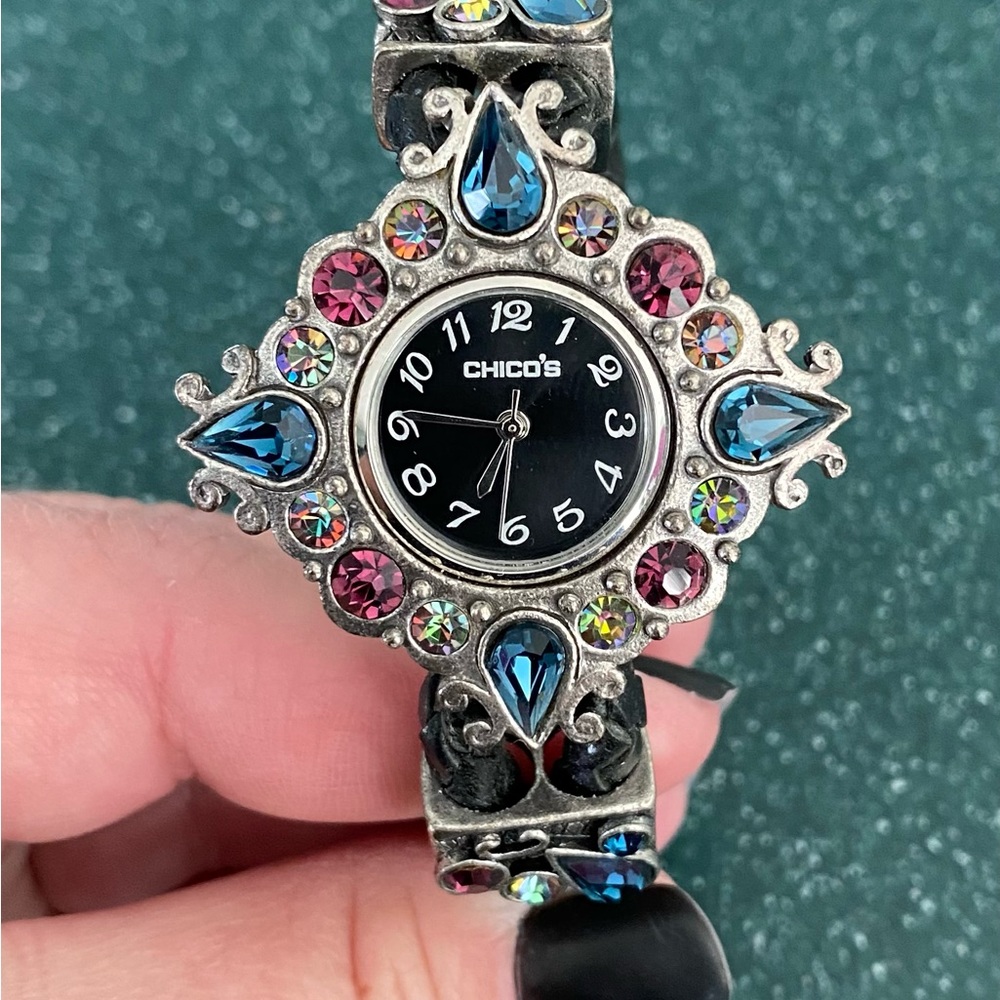 Chico’s brand crystal watch like new